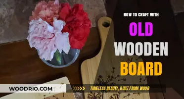 Creative Upcycling: Transforming Old Wooden Boards into Stunning Crafts