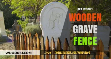 Crafting a Timeless Wooden Grave Fence: A Step-by-Step Guide