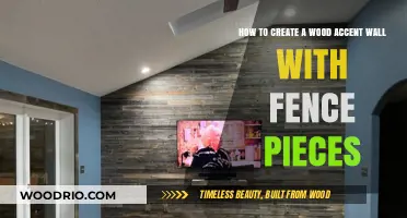 Transform Your Space: Crafting a Rustic Wood Accent Wall from Fence Pieces