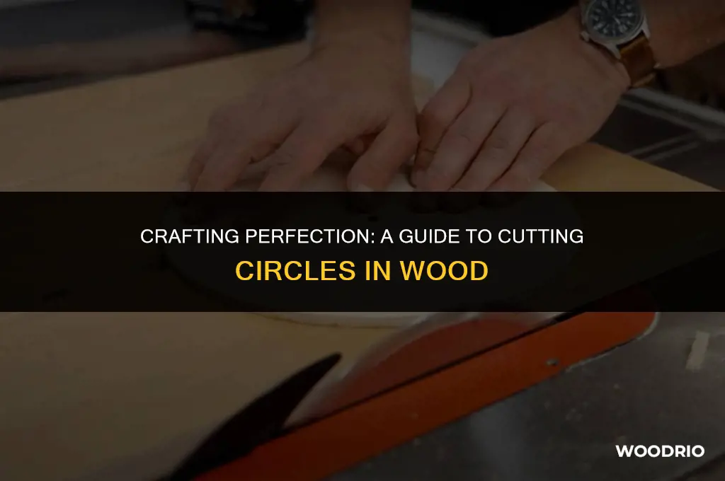 how to cut a circle out of wood