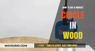 Crafting Perfection: A Guide to Cutting Flawless Circles in Wood