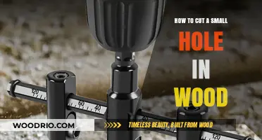 Precision Woodworking: Techniques for Cutting Small Holes in Wood