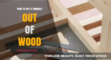 Crafting Precision: A Guide to Cutting Perfect Triangles from Wood