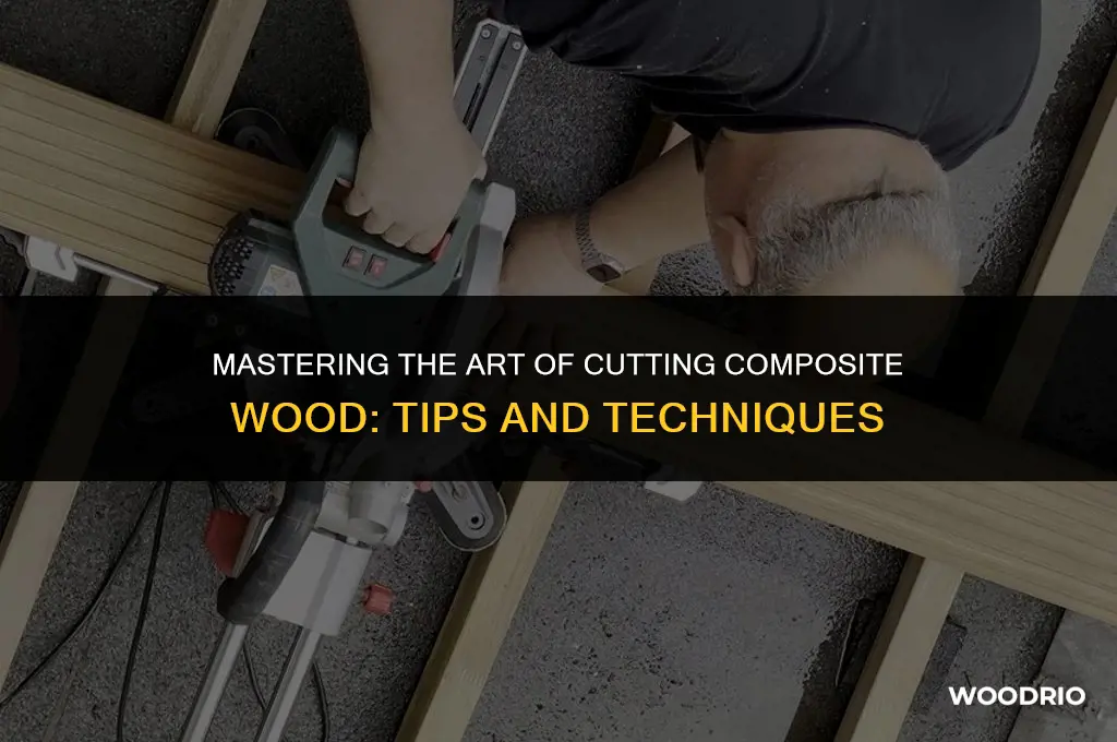 how to cut composite wood