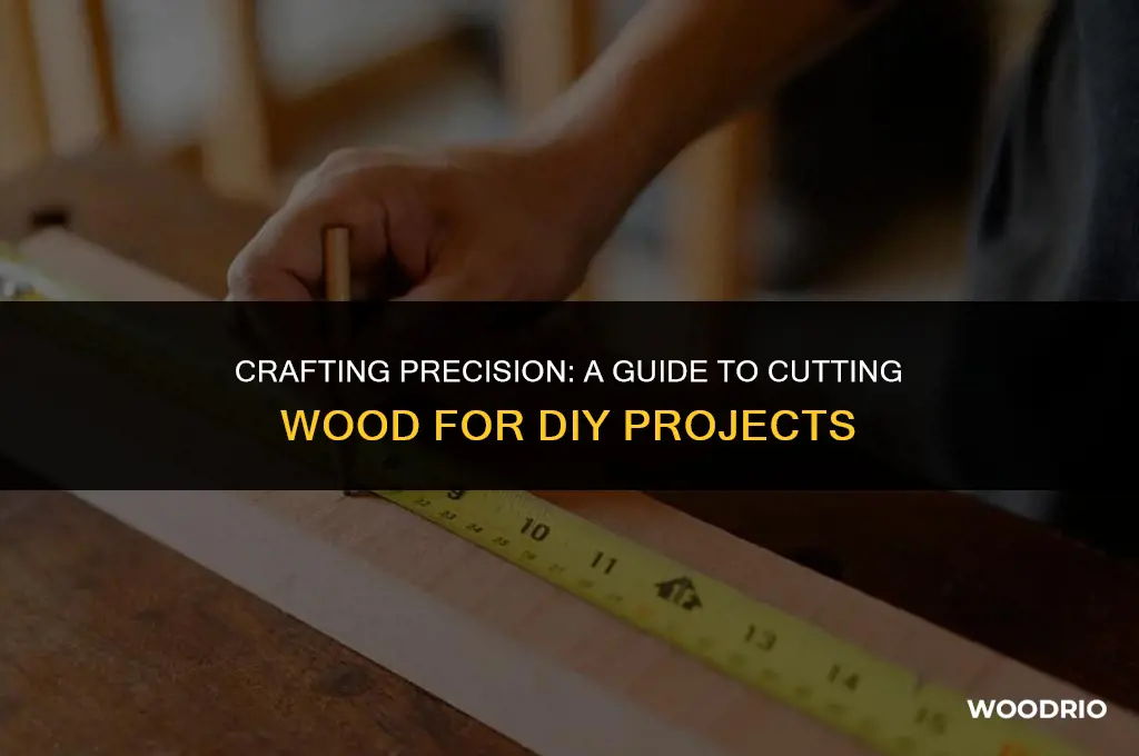 how to cut craft wood