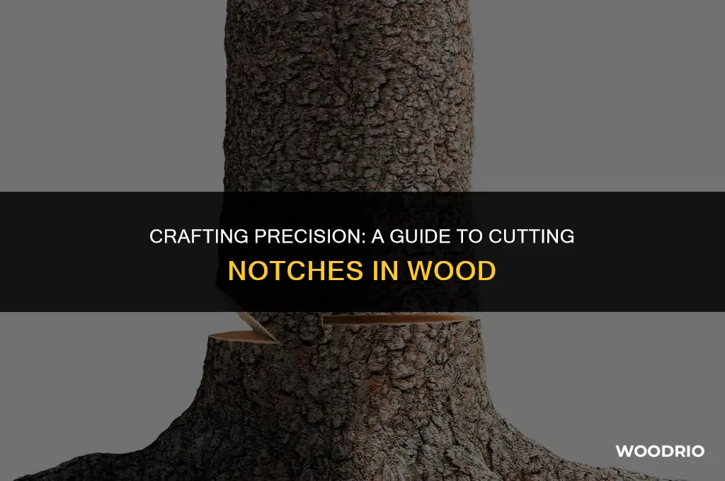 how to cut notches in wood