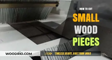 Precision Woodworking: Tips for Cutting Small Wood Pieces Safely