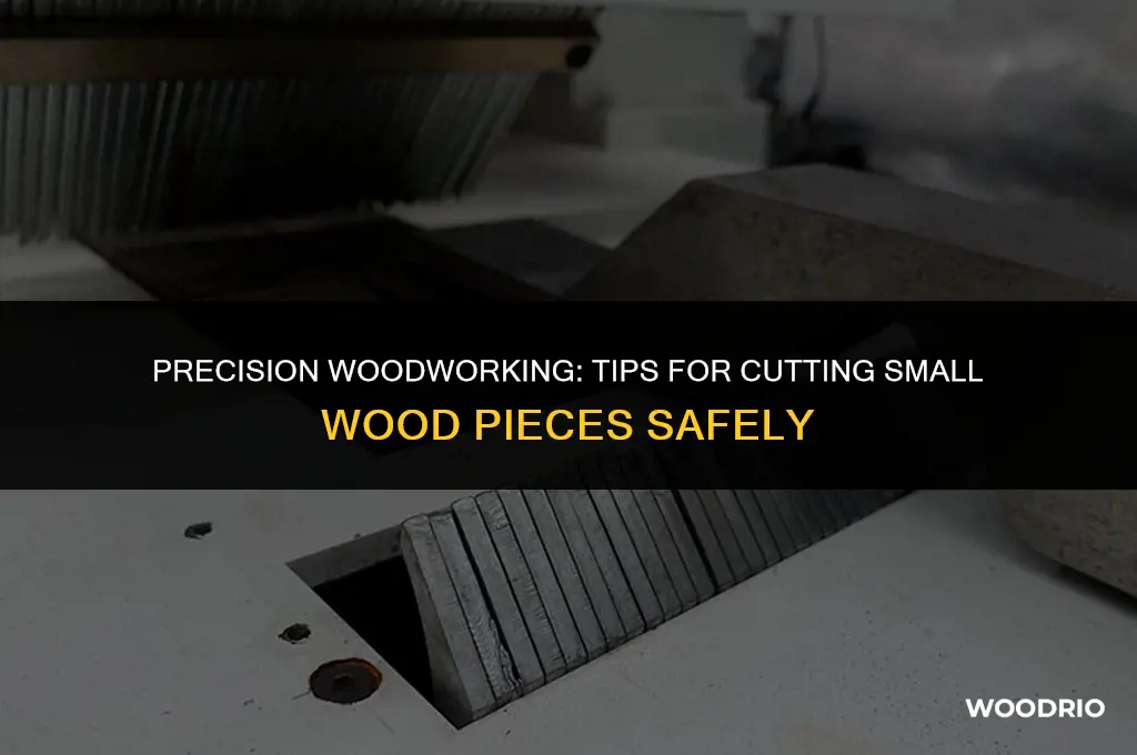 how to cut small wood pieces