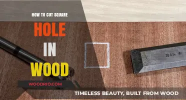 Precision Woodworking: Cutting the Perfect Square Hole in Wood