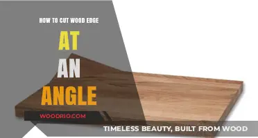 Precision Angled Cuts: A Guide to Trimming Wood Edges