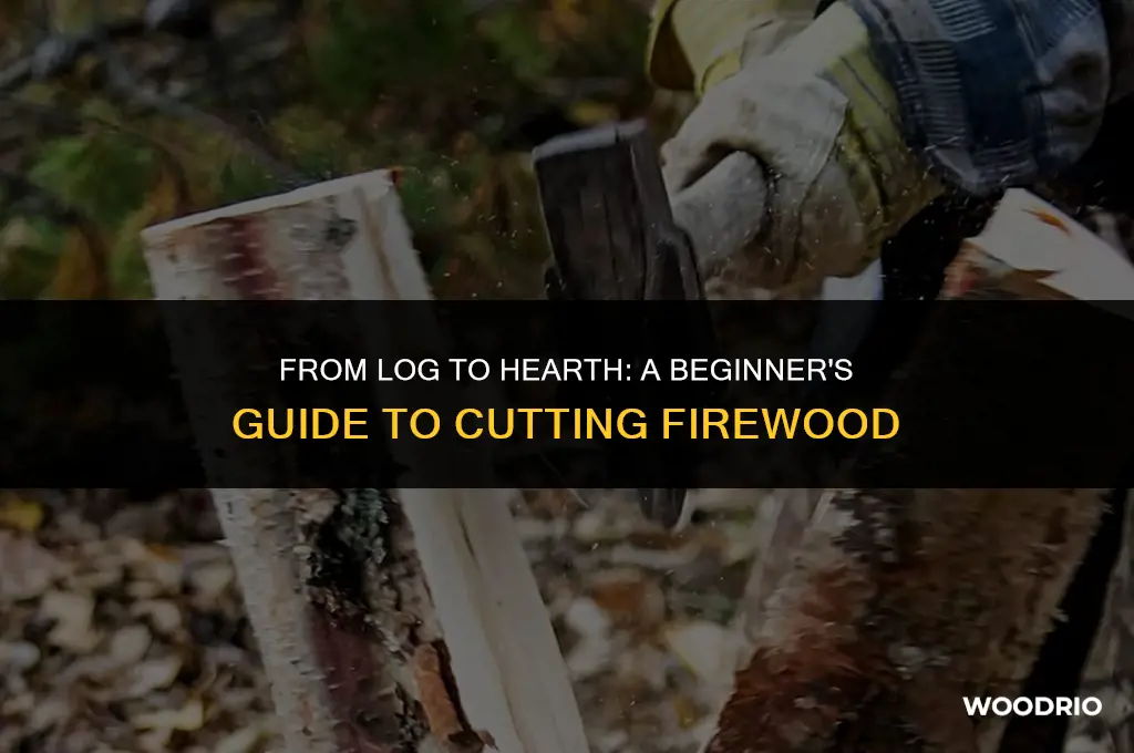 how to cut wood for firewood