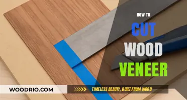 Precision in Woodworking: A Guide to Cutting Wood Veneer