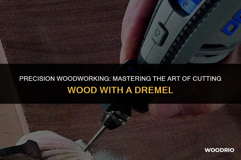 how to cut wood with dremel