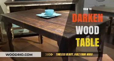 Easy DIY Methods to Darken Your Wood Table Naturally and Effectively