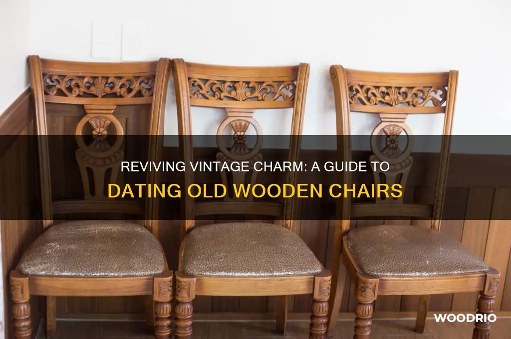 how to date old wooden chairs
