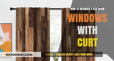 Revamp Old Wood Windows: Creative Curtain Decorating Ideas & Tips