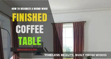 Styling Tips for a Round Wood Coffee Table: Chic Decor Ideas