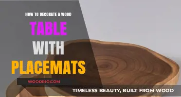 Stylish Placemat Ideas to Elevate Your Wood Table Decor