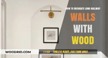 Transform Long Hallway Walls with Stunning Wood Decor Ideas
