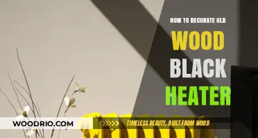 Revamp Your Space: Creative Ways to Decorate Old Wood Black Heaters