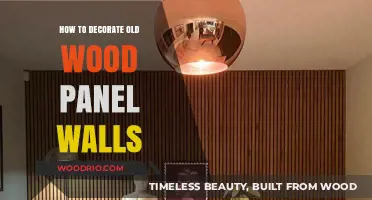 Revamp Your Space: Creative Ways to Decorate Old Wood Panel Walls
