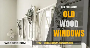Revive Vintage Charm: Creative Ways to Decorate Old Wood Windows