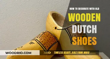 Revive Rustic Charm: Creative Decorating with Old Wooden Dutch Shoes