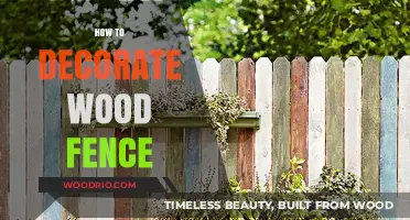 Creative Wood Fence Decor Ideas to Enhance Your Outdoor Space