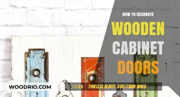 Revamp Your Space: Creative Ideas for Decorating Wooden Cabinet Doors