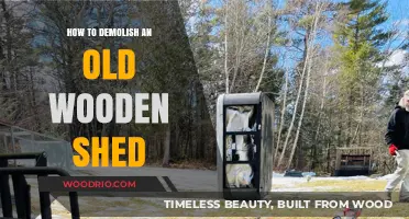Efficiently Demolishing Your Old Wooden Shed: A Step-by-Step Guide