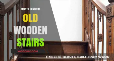 Timeless Charm: Describing the Beauty of Old Wooden Stairs