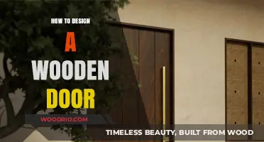 Crafting Elegance: A Step-by-Step Guide to Designing Wooden Doors