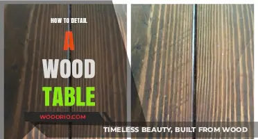 Mastering Wood Table Detailing: A Step-by-Step Guide to Perfection