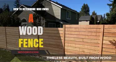 Unraveling Ownership: A Guide to Identifying Wood Fence Proprietors