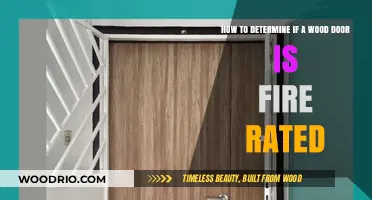 Is Your Wood Door Fire-Rated? A Simple Guide to Check