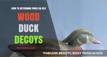 Valuing Vintage Wood Duck Decoys: A Guide to Pricing Old Treasures