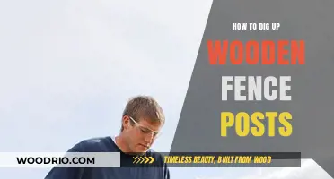 Unearthing Wooden Fence Posts: A Step-by-Step Guide