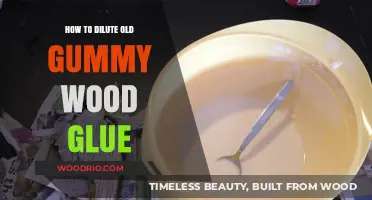 Reviving Old Gummy Wood Glue: Simple Dilution Tips for Perfect Consistency