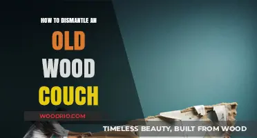 Step-by-Step Guide to Dismantling Your Old Wood Couch Safely
