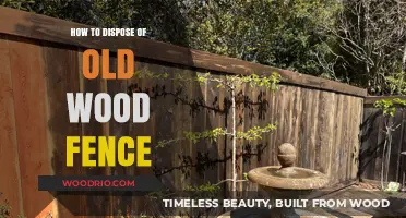 Eco-Friendly Ways to Dispose of Your Old Wood Fence