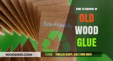 Eco-Friendly Tips for Safely Disposing of Old Wood Glue