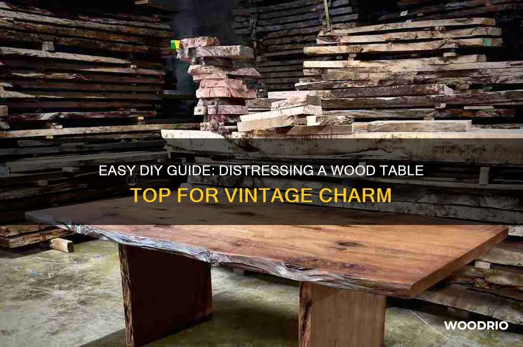 how to distress a wood table topadkar