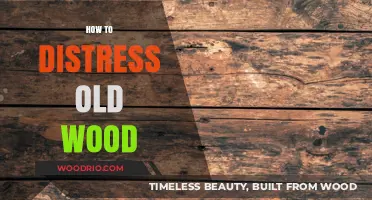 Master the Art of Distressing Old Wood: Techniques & Tips