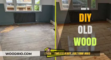 Revive and Restore: DIY Techniques for Transforming Old Wood