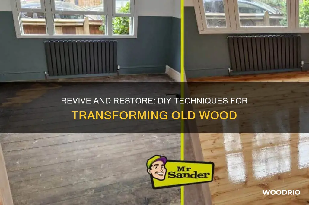 how to diy old wood
