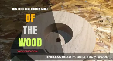 Mastering Long Holes in Wood: Techniques for Perfect Center Drilling