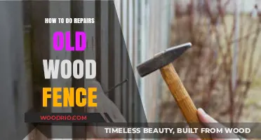 Revive Your Old Wood Fence: Easy DIY Repair Guide