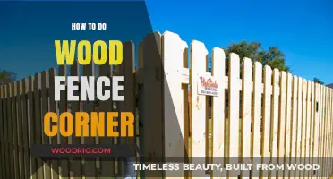 Mastering Wood Fence Corners: A Step-by-Step Guide