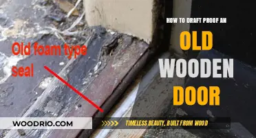 Reviving History: A Guide to Draft-Proofing Your Old Wooden Door