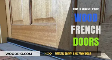 Effective Ways to Draft-Proof Your Wooden French Doors